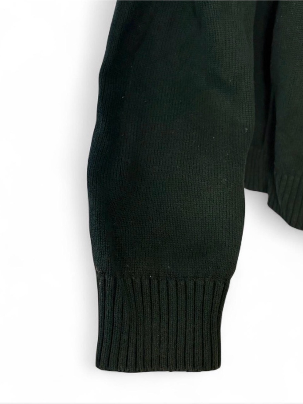 J.Crew Heritage 100% Cotton Crewneck Hunter Green - Picture 3 of 7